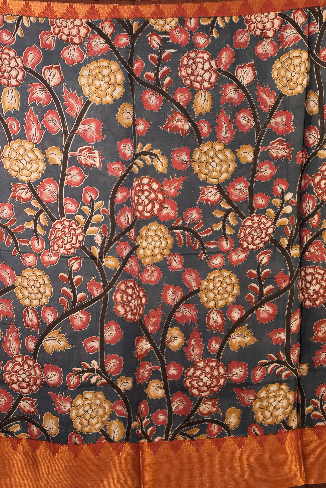 KALAMKARI MANGALAGIRI POWERLOOM SAREE