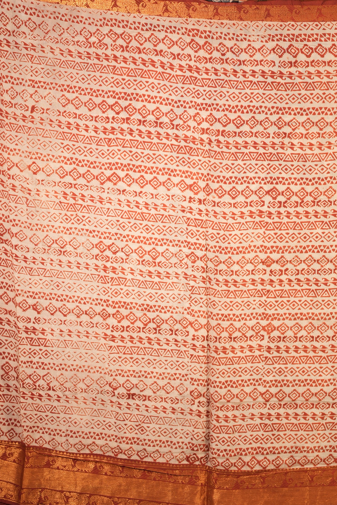 KALAMKARI MANGALAGIRI POWERLOOM SAREE