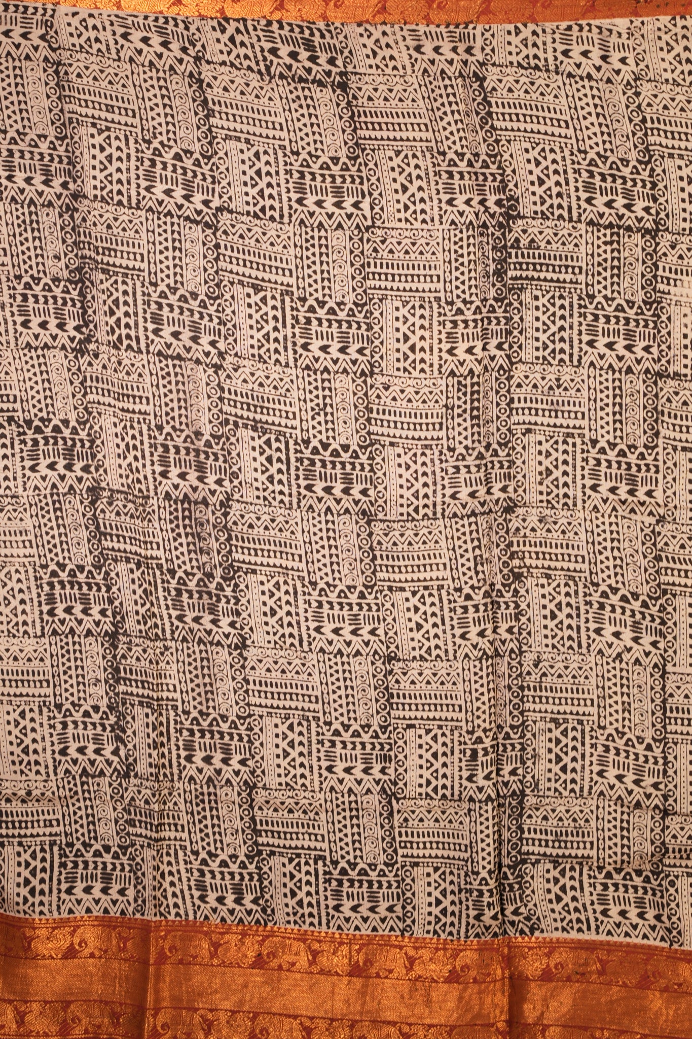 KALAMKARI MANGALAGIRI POWERLOOM SAREE