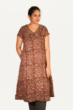 Kalamkari Cotton Aline Top