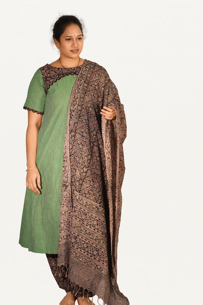 Kalamkari Cotton  3pcs Set