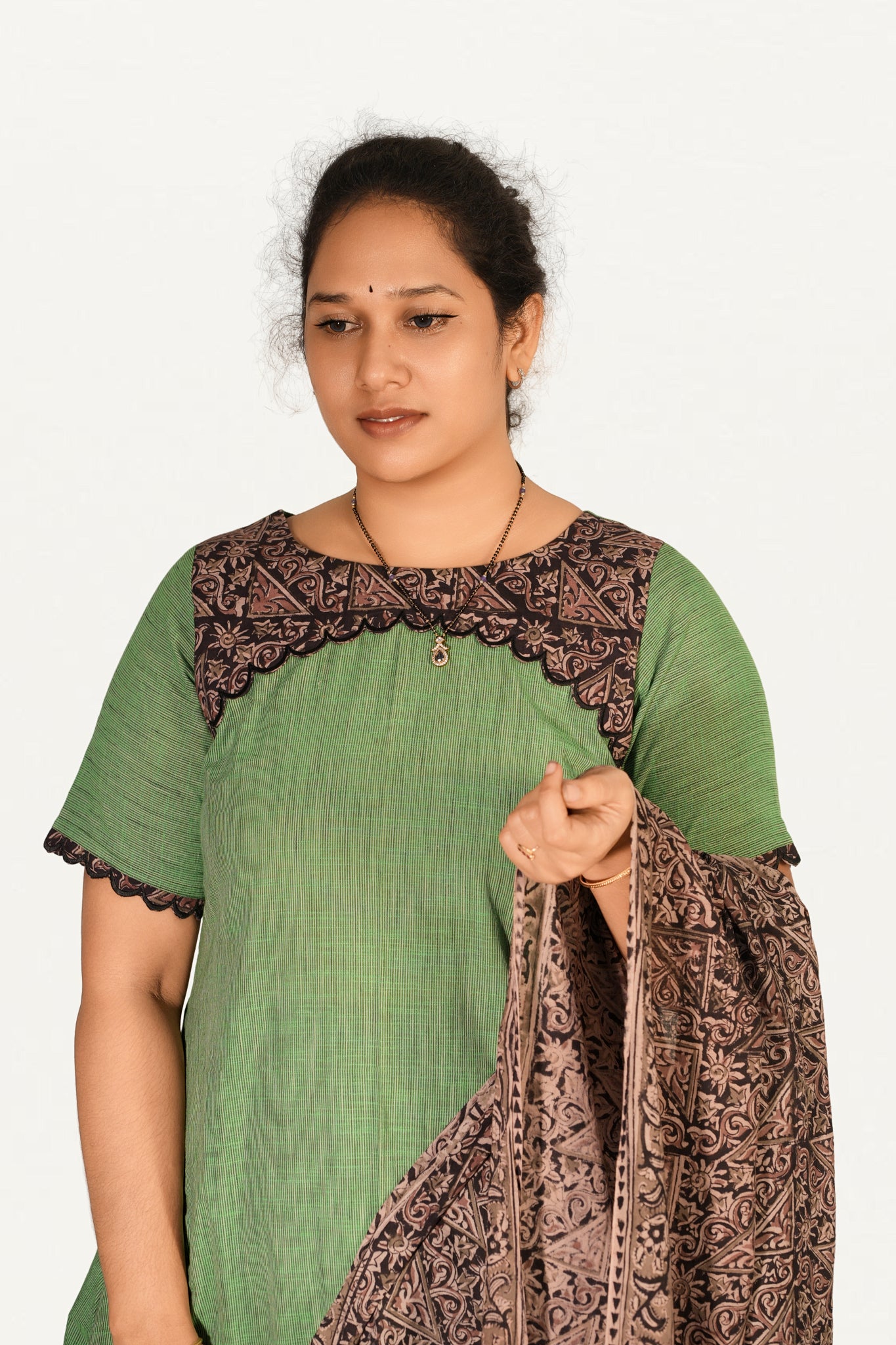 Kalamkari Cotton  3pcs Set