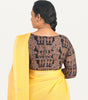 KALAMKARI BOAT  NECK FULL HANDS STRECHBLE BLOUSE