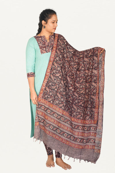 Kalamkari Cotton Legging 3pcs Set