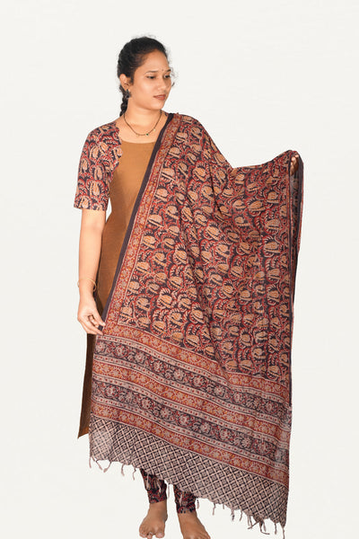 Kalamkari Cotton Legging 3pcs Set