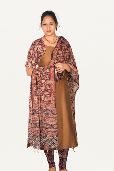 Kalamkari Cotton Legging 3pcs Set