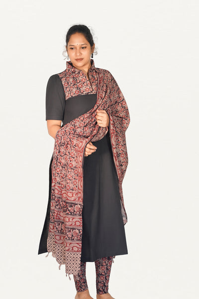 Kalamkari Cotton Legging 3pcs Set