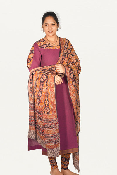 Kalamkari Cotton Legging 3pcs Set