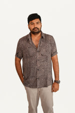 Kalamkari Cotton/ Reyon Blended Shirt