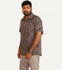 Kalamkari Cotton/ Reyon Blended Shirt