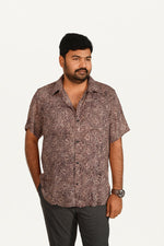 Kalamkari Cotton/ Reyon Blended Shirt