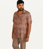 Kalamkari Cotton/ Reyon Blended Shirt