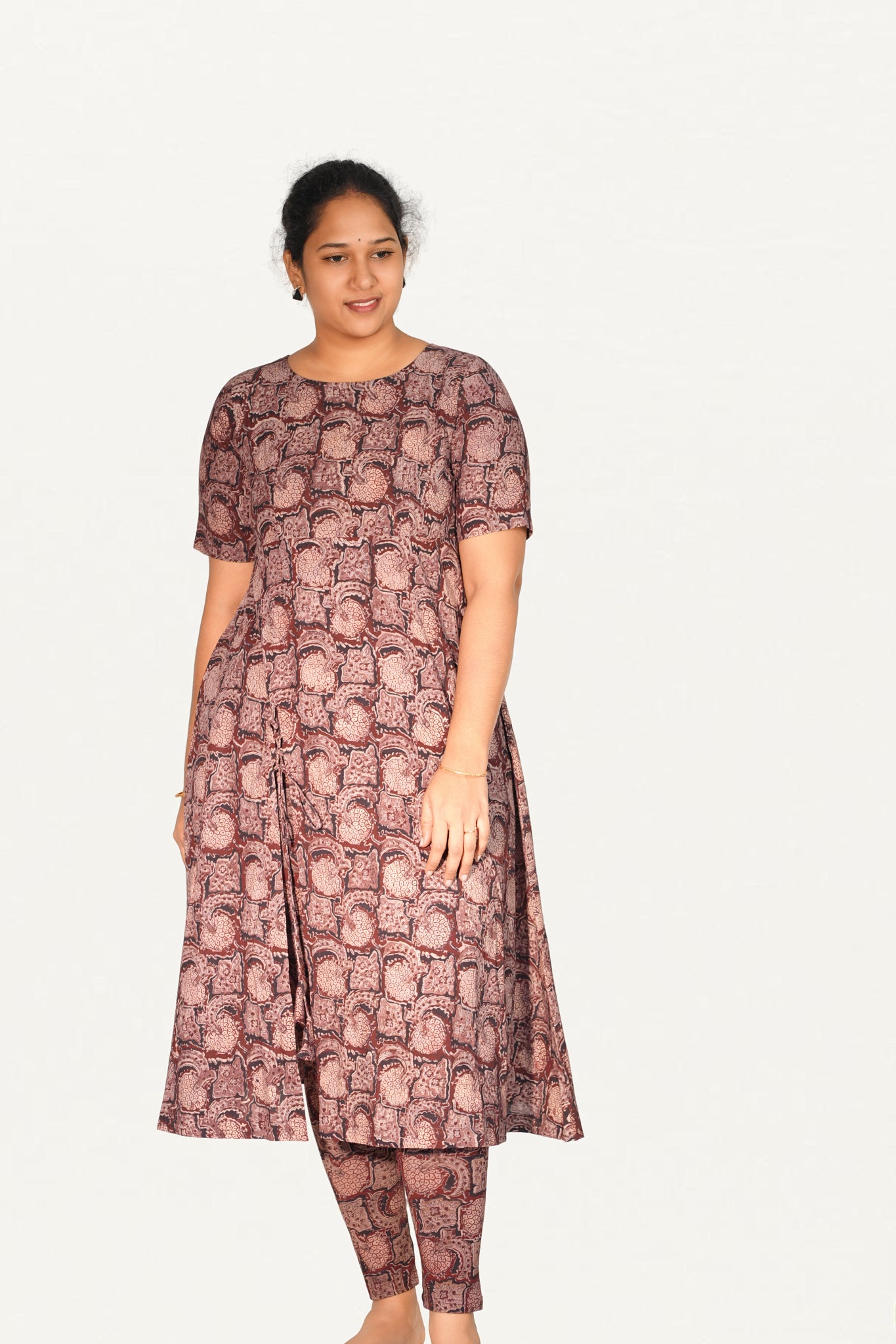 Kalamkari Cotton Legging  2psc Set