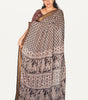 Kalamkari  Nizam Boarder Silk Saree