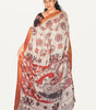Kalamkari  Nizam Boarder Silk Saree