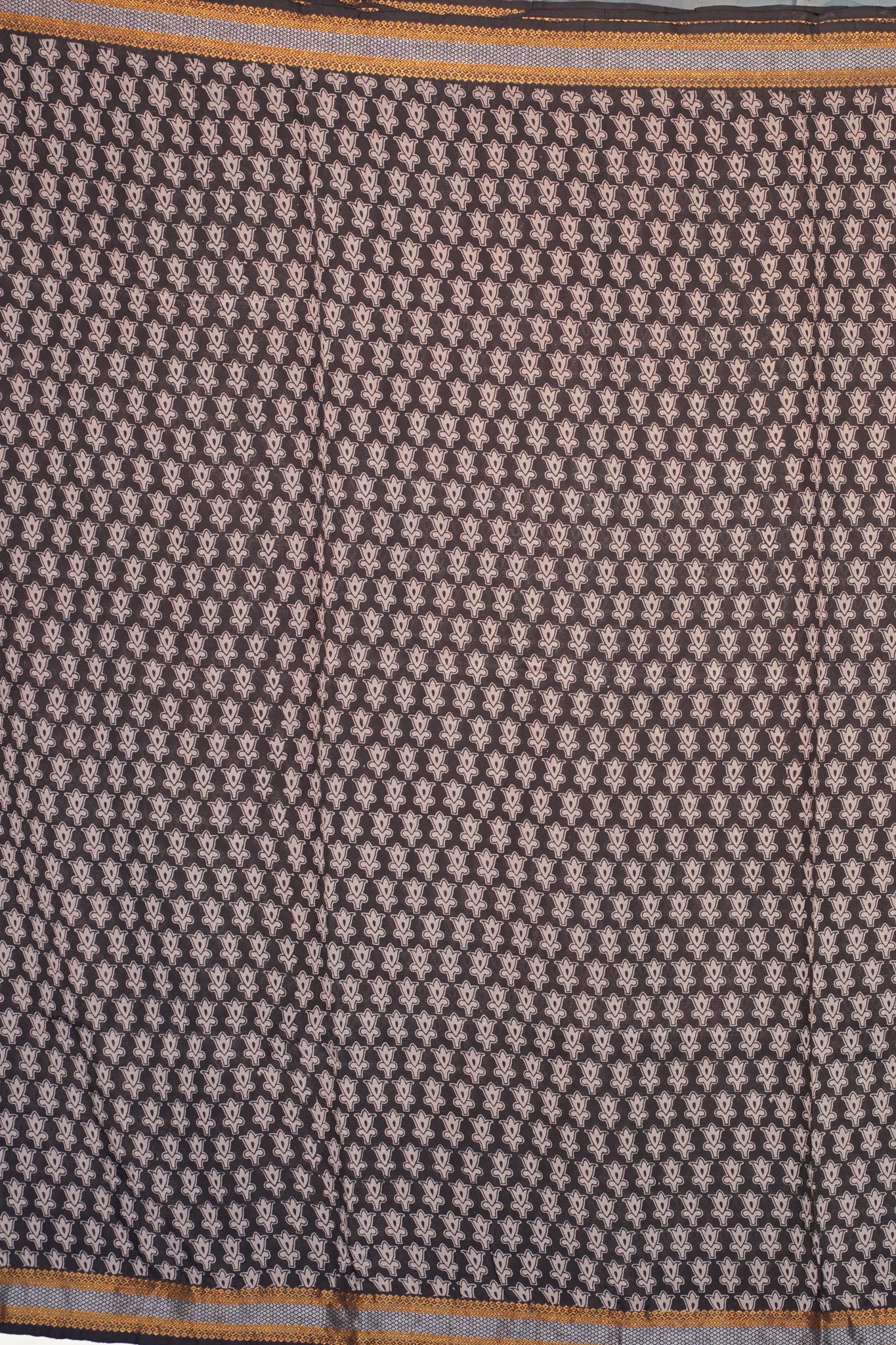 Kalamkari  Nizam Boarder Silk Saree