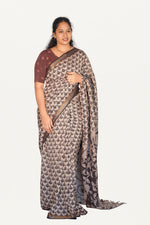 Kalamkari  Nizam Boarder Silk Saree