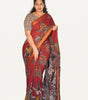 Kalamkari  Nizam Boarder Silk Saree
