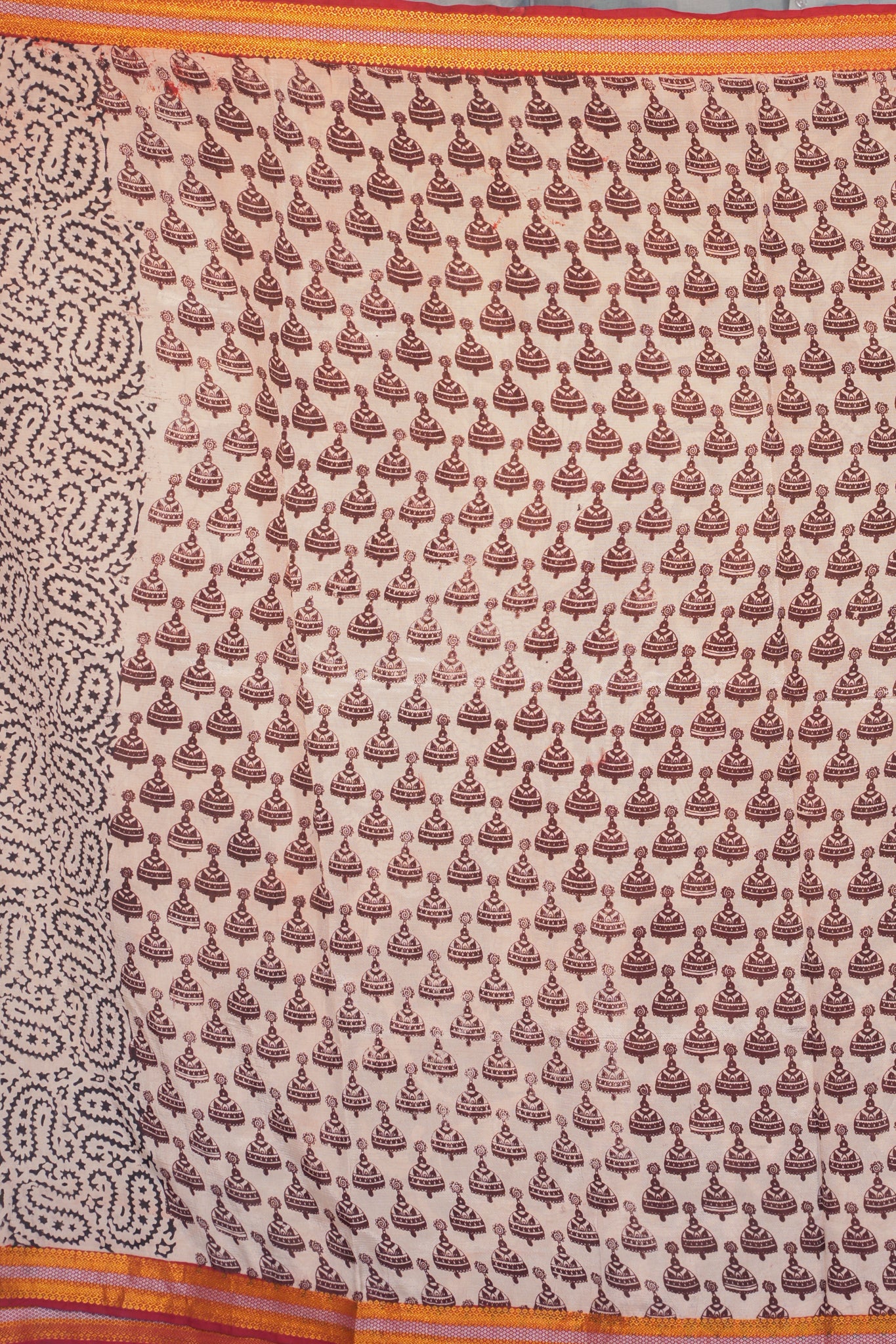 Kalamkari  Nizam Boarder Silk Saree