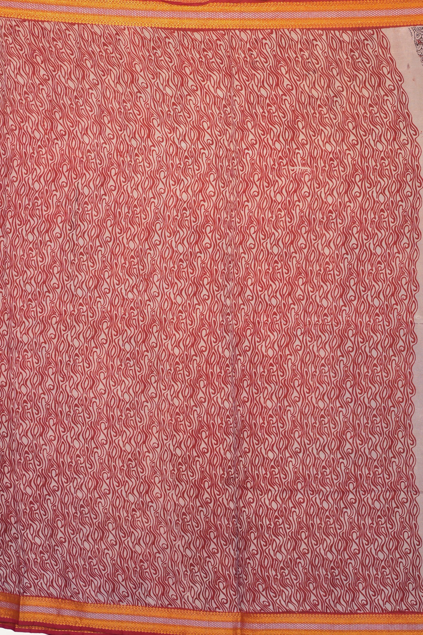 Kalamkari  Nizam Boarder Silk Saree