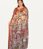 Kalamkari  Nizam Boarder Silk Saree
