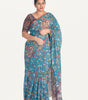 Kalamkari Mul Mul Special Cotton Saree