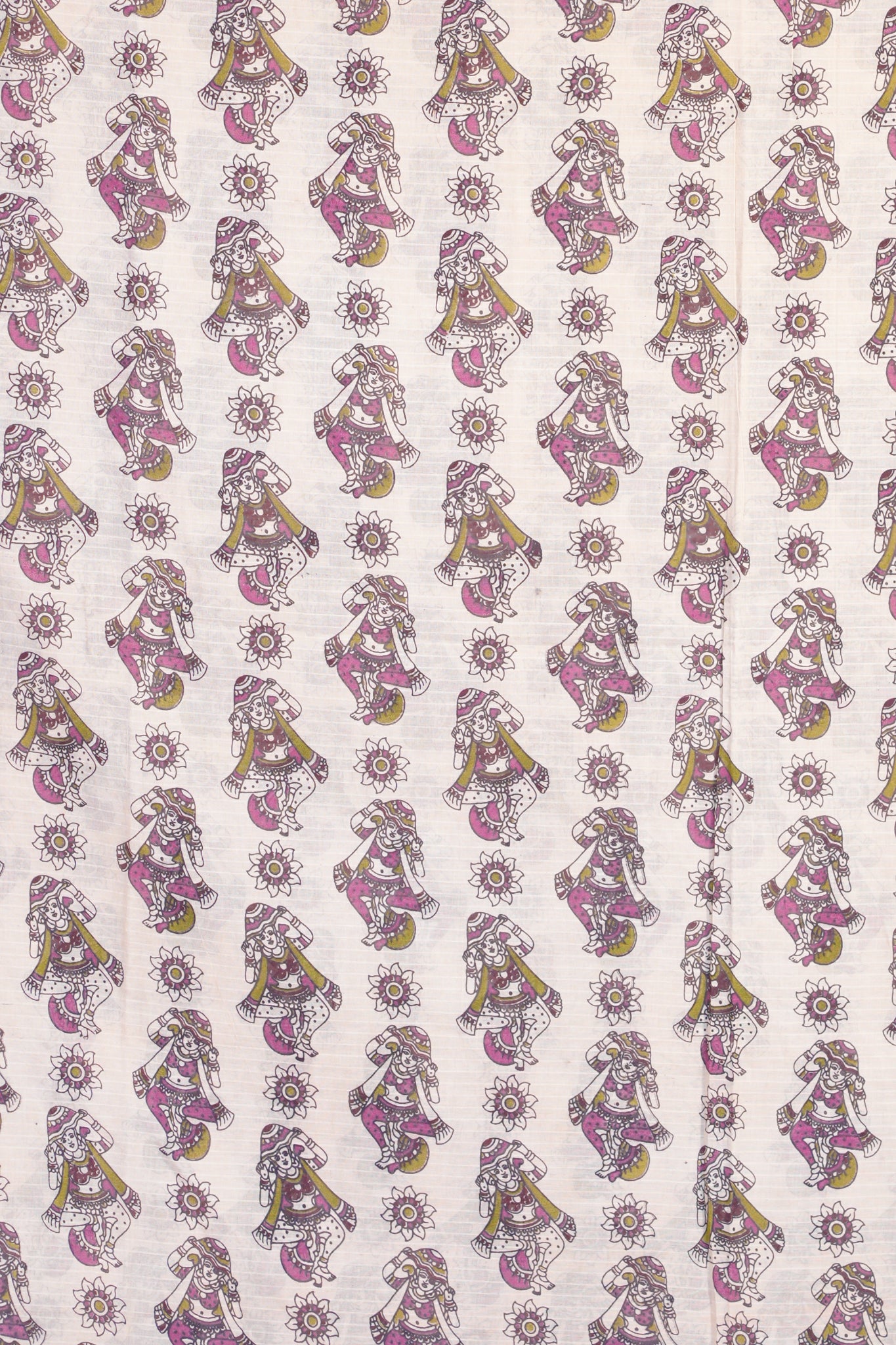 Kalamkari Mul Mul Special Cotton Saree