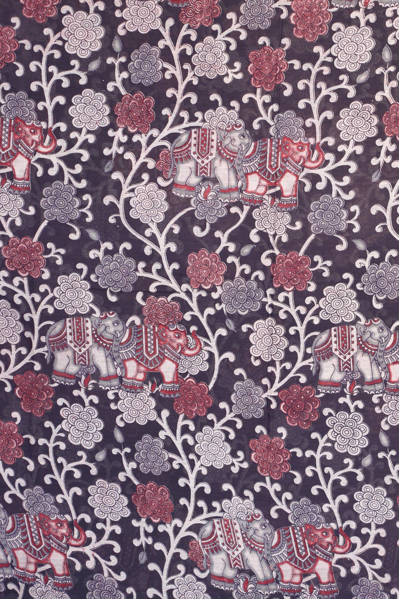 Kalamkari Mul Mul Special Cotton Saree