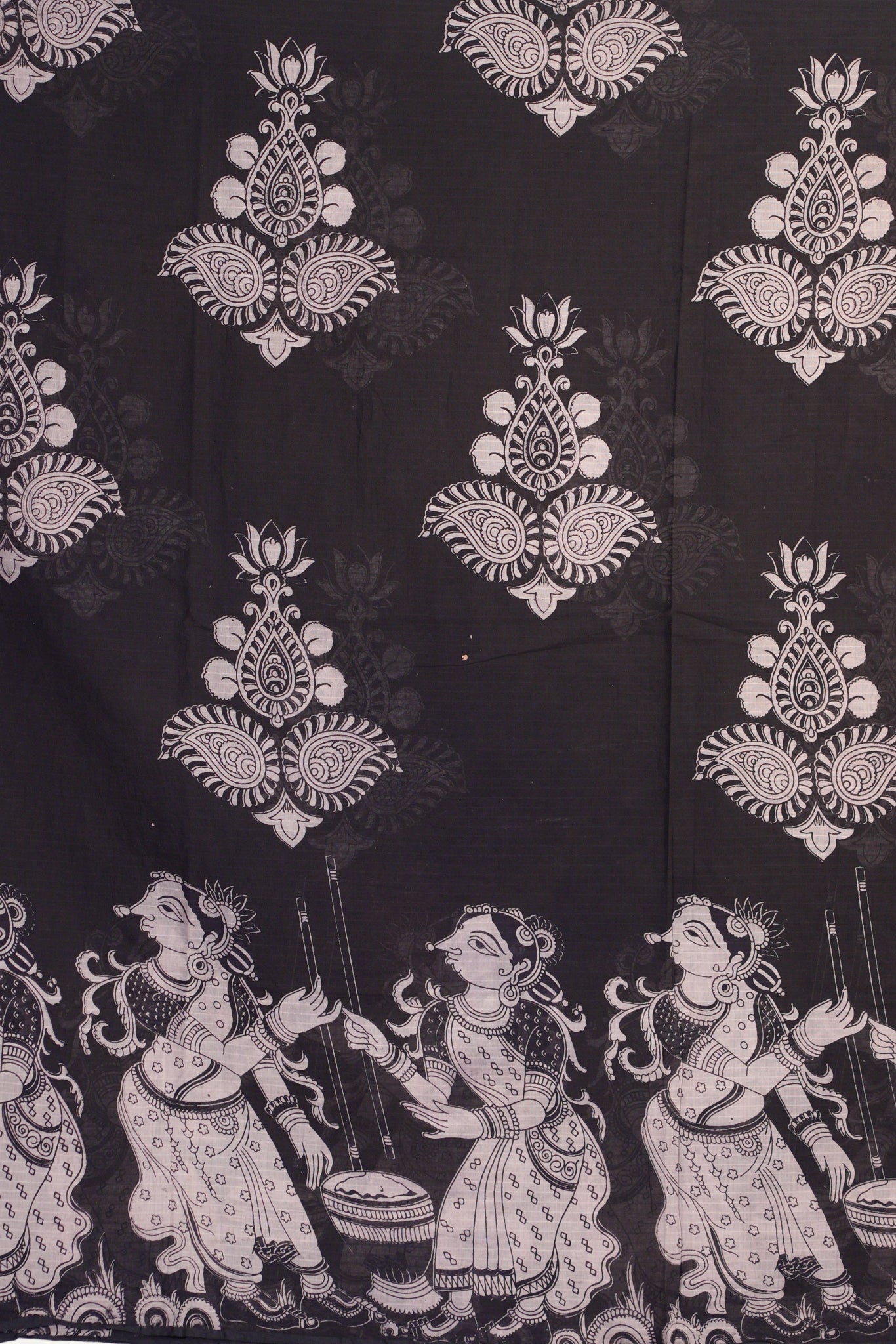 Kalamkari Mul Mul Special Cotton Saree