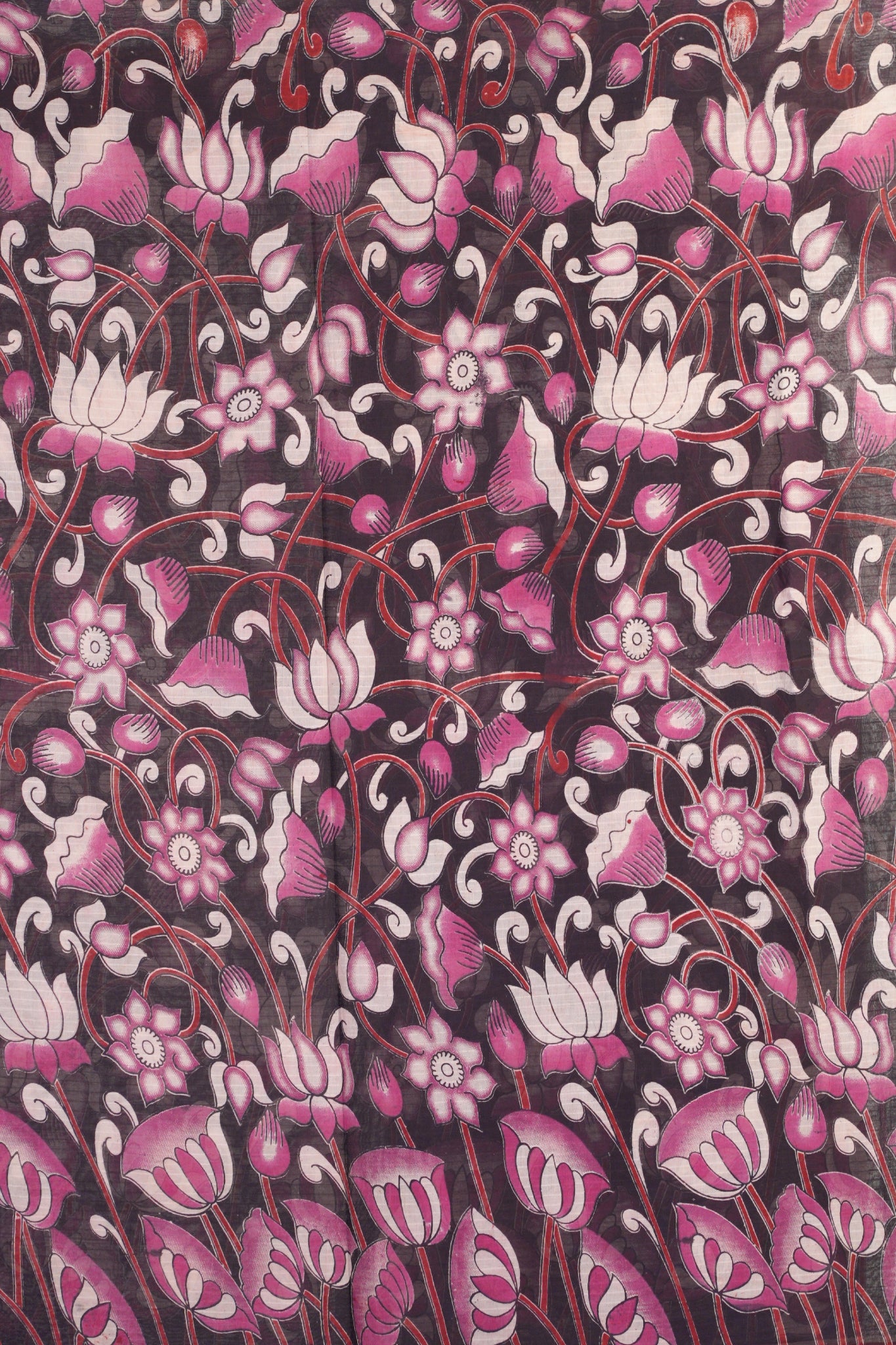 Kalamkari Mul Mul Special Cotton Saree