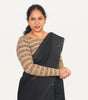 KALAMKARI BOAT  NECK FULL HANDS STRECHBLE BLOUSE