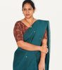 KALAMKARI ROUND NECK 10 INCH HANDS STRECHBLE BLOUSE
