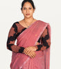 KALAMKARI ROUND NECK FULL HANDS STRECHBLE BLOUSE