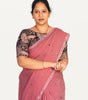KALAMKARI BOAT NECK OPEN 10 HAND'S STREACHBLE  BLOUSE