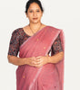 KALAMKARI BUTTA  ROUND NECK 10 INCH HANDS STRECHBLE BLOUSE