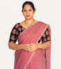 KALAMKARI ROUND NECK 10 INCH HANDS STRECHBLE BLOUSE