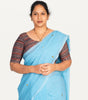 KALAMKARI ROUND NECK 10 INCH HANDS STRECHBLE BLOUSE