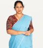 KALAMKARI V NECK 10 INCH HAND  STRECHBLE BLOUSE