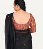 KALAMKARI ROUND NECK FULL HANDS STRECHBLE BLOUSE