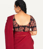 KALAMKARI ROUND NECK 10 INCH HANDS STRECHBLE BLOUSE