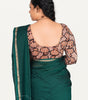 KALAMKARI ROUND NECK FULL HANDS STRECHBLE BLOUSE