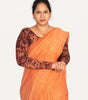 KALAMKARI ROUND NECK FULL HANDS STRECHBLE BLOUSE