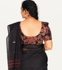 KALAMKARI BUTTA  ROUND NECK 10 INCH HANDS STRECHBLE BLOUSE