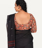 KALAMKARI ROUND NECK FULL HANDS STRECHBLE BLOUSE