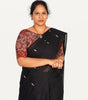 KALAMKARI BOAT NECK OPEN 10 HAND'S STREACHBLE  BLOUSE