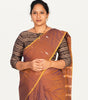 KALAMKARI BOAT NECK OPEN 3/4  HAND'S STREACHBLE  BLOUSE
