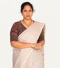 KALAMKARI V NECK 10 INCH HAND  STRECHBLE BLOUSE
