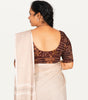 KALAMKARI ROUND NECK 10 INCH HANDS STRECHBLE BLOUSE