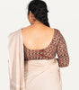 KALAMKARI ROUND NECK FULL HANDS STRECHBLE BLOUSE