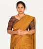 KALAMKARI ROUND NECK 10 INCH HANDS STRECHBLE BLOUSE